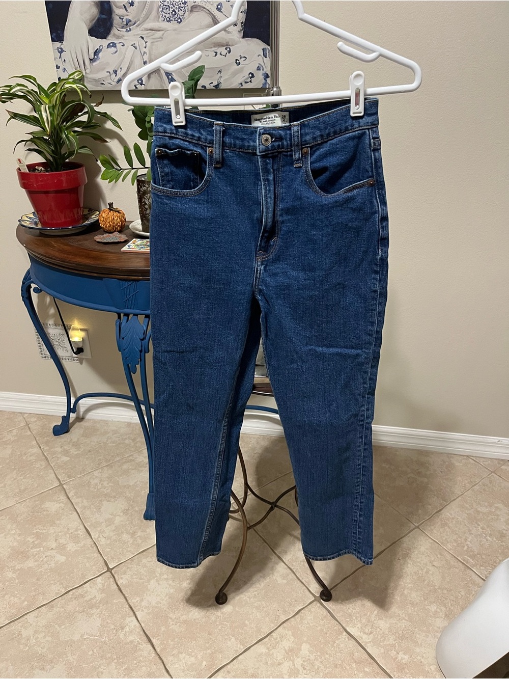 Abercrombie & Fitch The Ankle Straight Ultra High Rise Jeans - 26 / 2